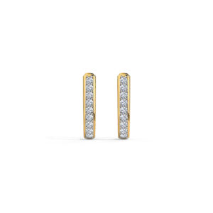 The Tamasvini Gold and Diamond Nosepin for Women