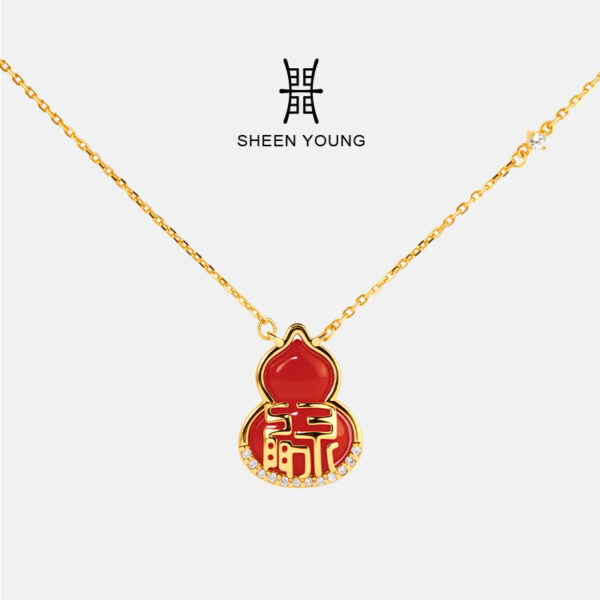 人间福愿-福禄项链-黄金色 人间福愿-福禄项链-黄金色